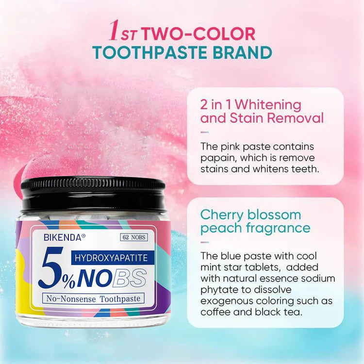 🔥 Final Day 50% OFF 🔥- Official Store💎 Refesy Solid Teeth -BIKENDA® brightening Toothpaste Tablets