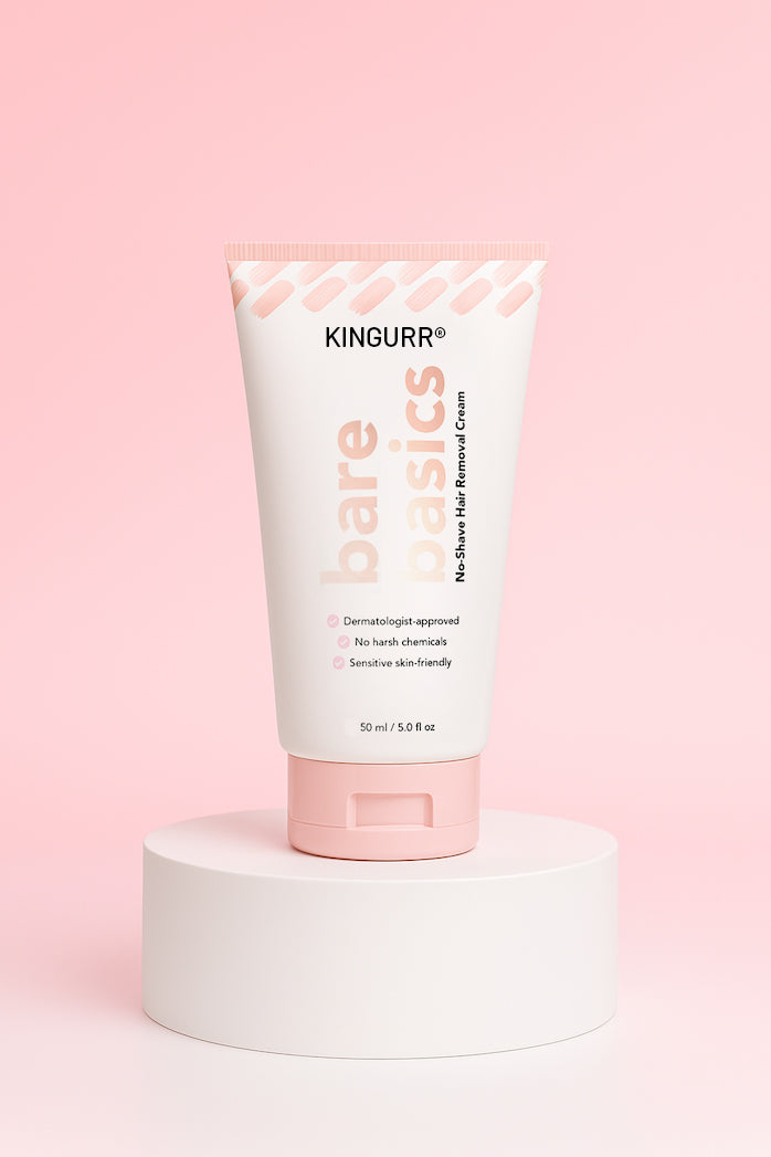 🔥 Final Day 50% OFF 🔥- Official Store💎KINGURR ® Bare Basics No Shave Hair Removal Cream
