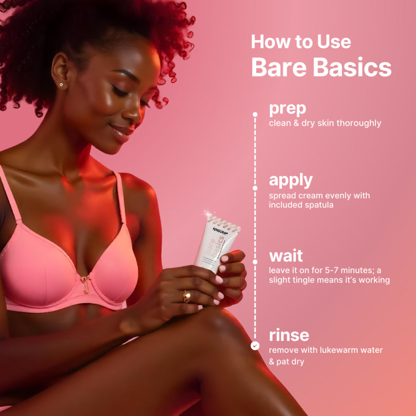 🔥 Final Day 50% OFF 🔥- Official Store💎KINGURR ® Bare Basics No Shave Hair Removal Cream
