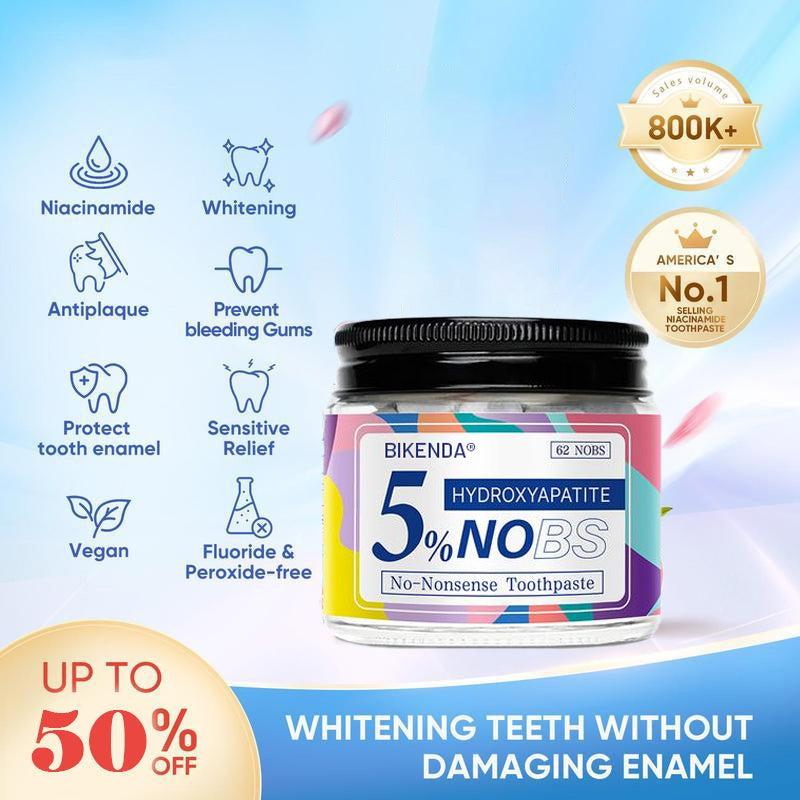 🔥 Final Day 50% OFF 🔥- Official Store💎 Refesy Solid Teeth -BIKENDA®  brightening Toothpaste Tablets