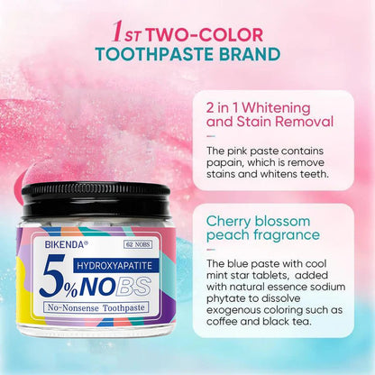 🔥 Final Day 50% OFF 🔥- Official Store💎 Refesy Solid Teeth -BIKENDA®  brightening Toothpaste Tablets