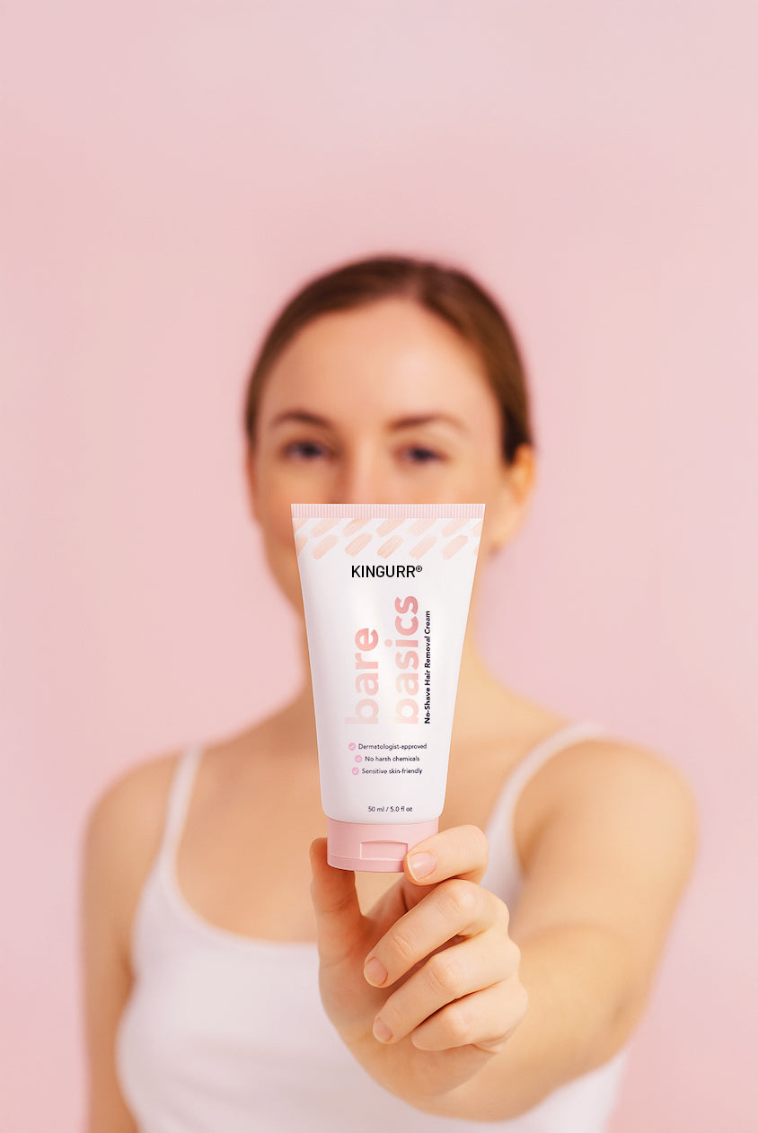 🔥 Final Day 50% OFF 🔥- Official Store💎KINGURR ® Bare Basics No Shave Hair Removal Cream