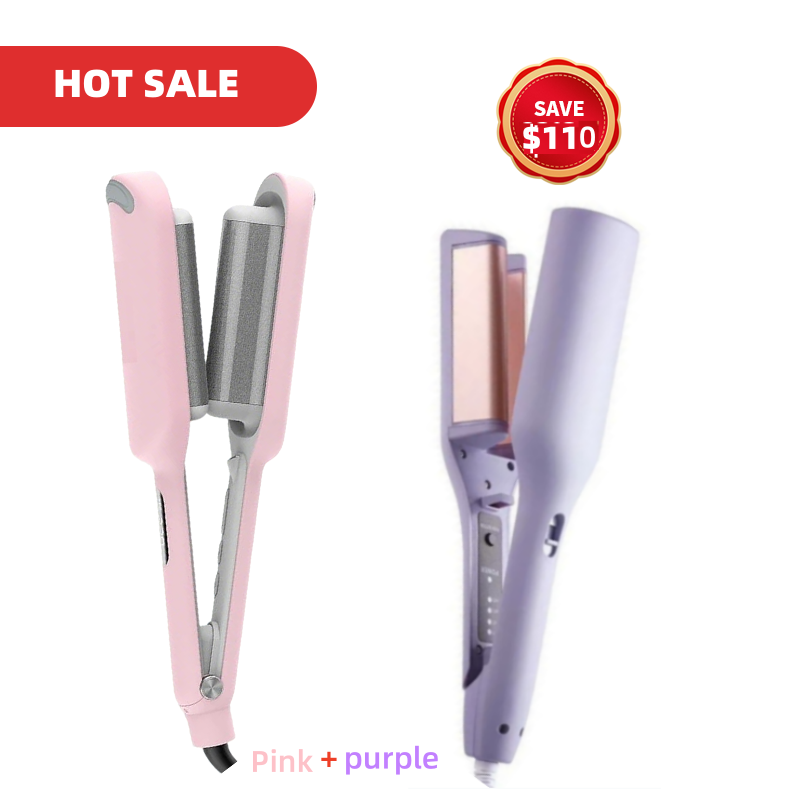 🎪🔥🔥🔥Final 6 Hours: 60% OFF Compact Hair Waver Crimper ❤️