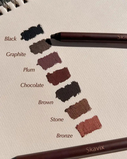 24 HR Waterproof Eyeliner Duo Sharpenable Eye Pencil 2.0🔴