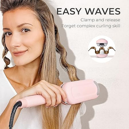 🎪🔥🔥🔥Final 6 Hours: 60% OFF Compact Hair Waver Crimper ❤️