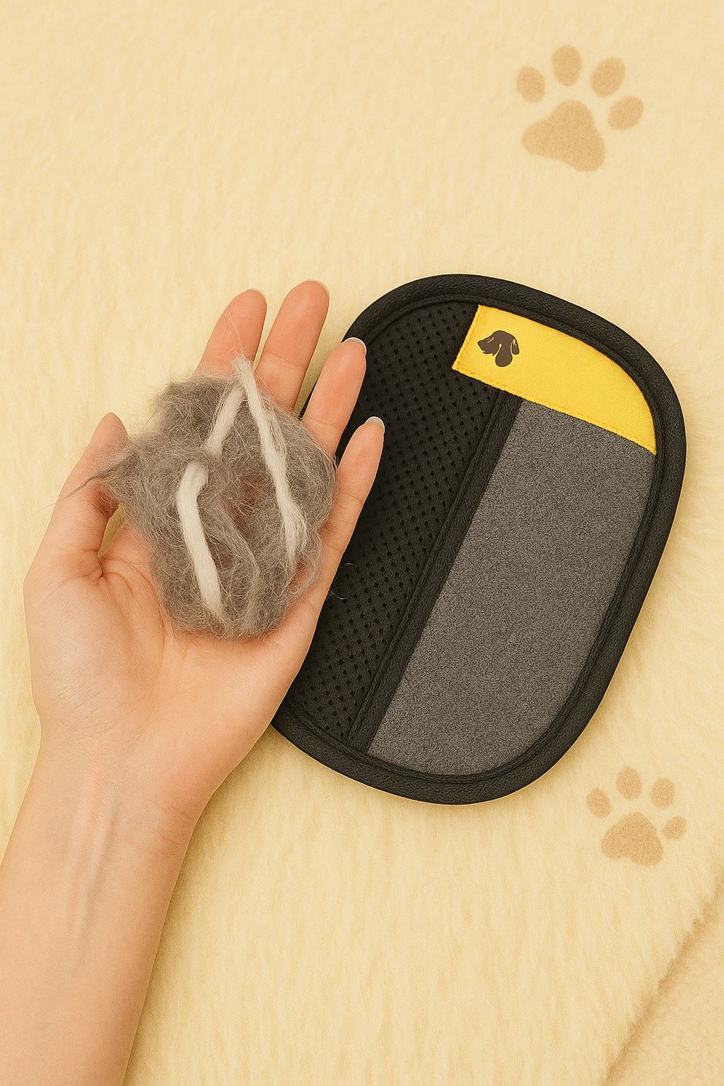 [✨A must-have for pet owners] Static hair removal gloves(✔️Easy to use ✔️Durable ✔️Cleans and traps hair)