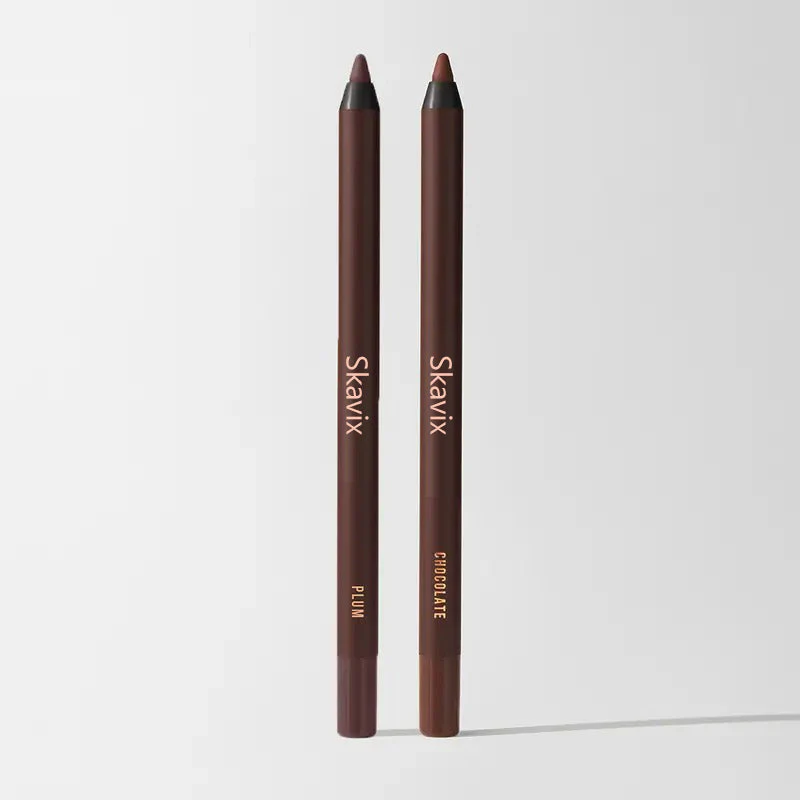 24 HR Waterproof Eyeliner Duo Sharpenable Eye Pencil 2.0🔴